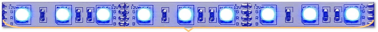 ICが無 5050RGB LED全点灯