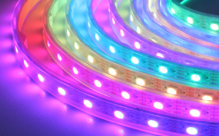 DC12V マジックRGB 60LEDs & 60ICs/m