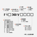 F360シリーズ 24V 10mm幅