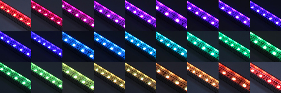 LEDテープのカラー(光の三原色)
