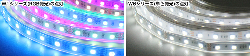 W1シリーズとW6シリーズの比較